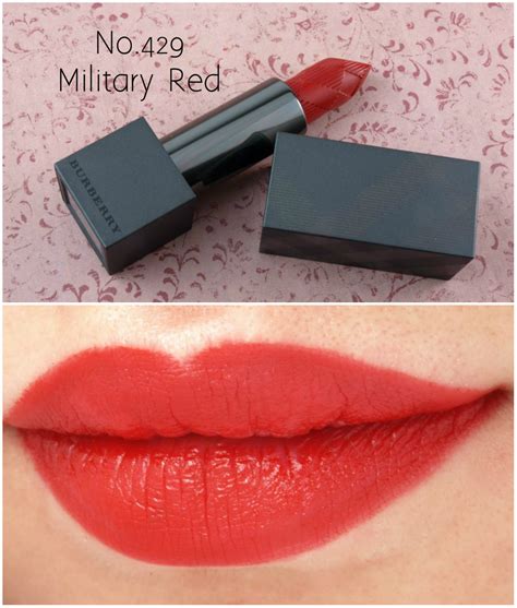 burberry long lasting lipstick|burberry military red lipstick.